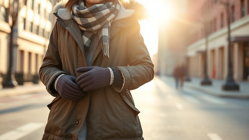 layer clothing for warmth