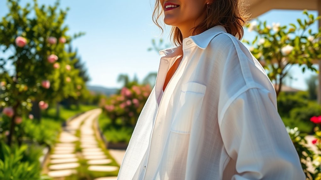 linen ideal for heat