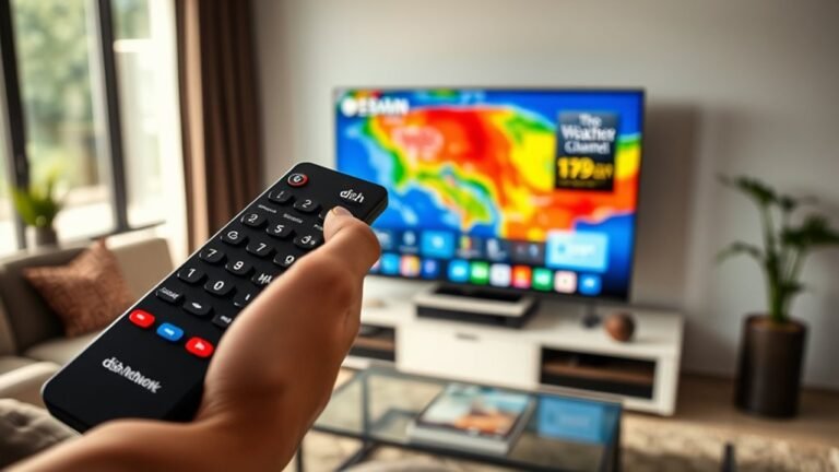 locate weather channel dish