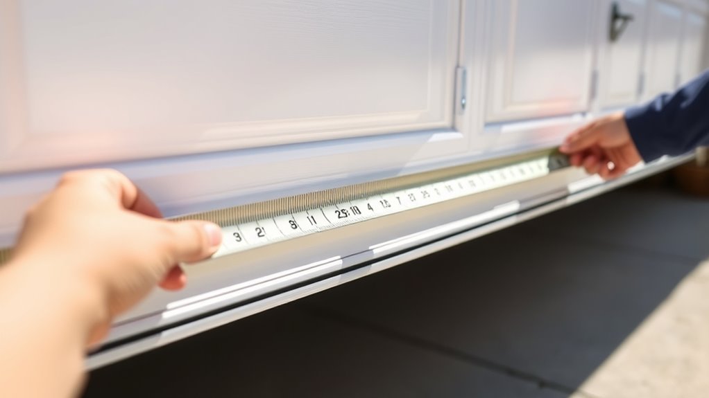 measure door dimensions precisely