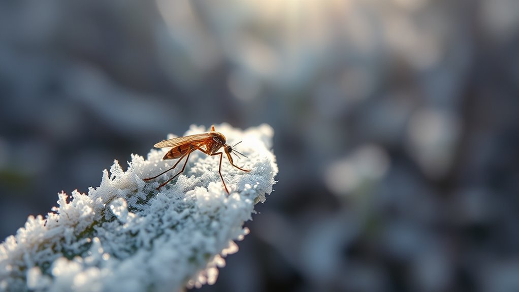 mosquitoes become inactive outdoors