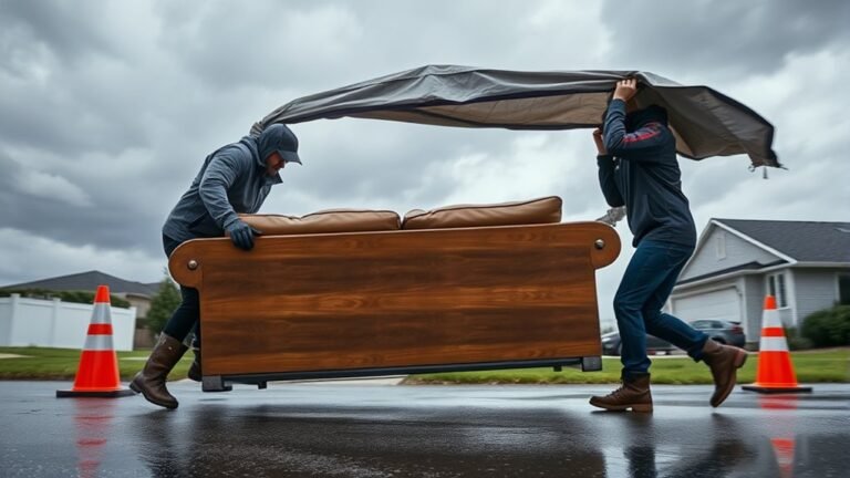 move furniture safely outdoors