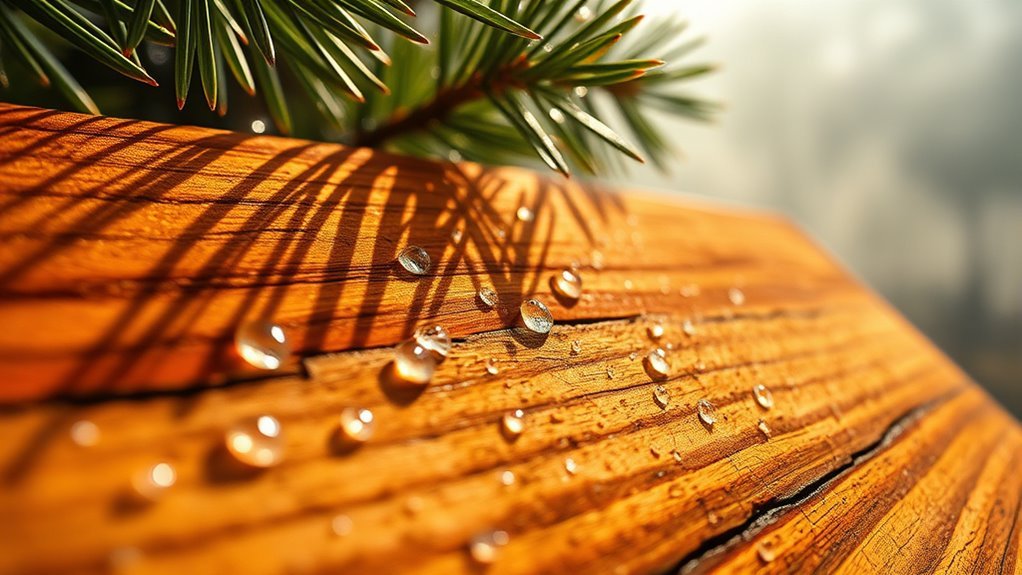 natural oils and resins