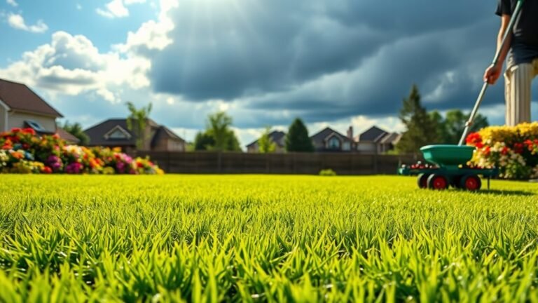 optimize lawn fertilization timing