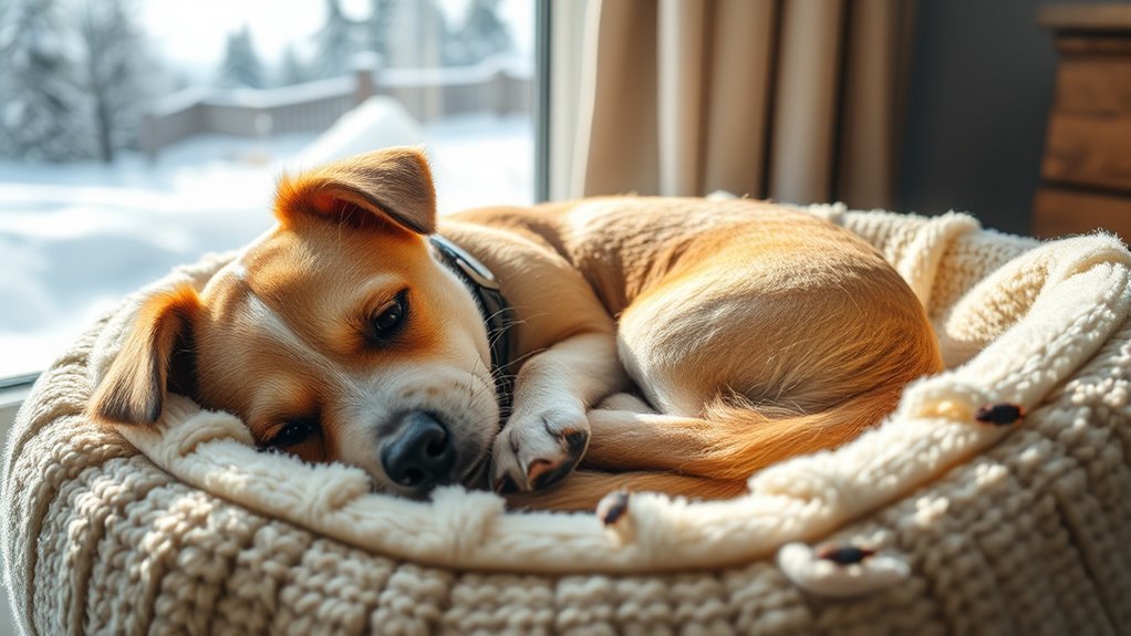 pets provide winter flea refuge