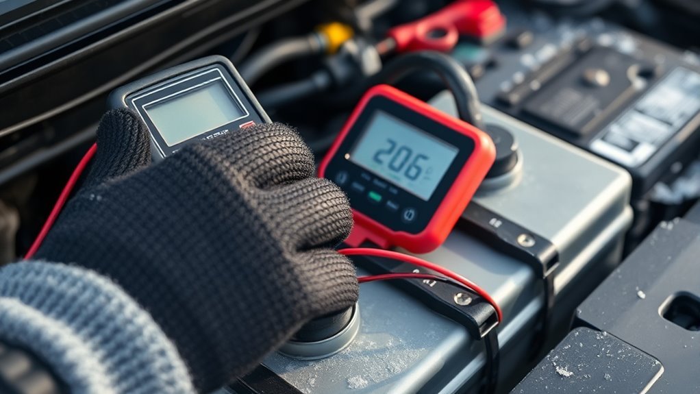 prepare battery for winter