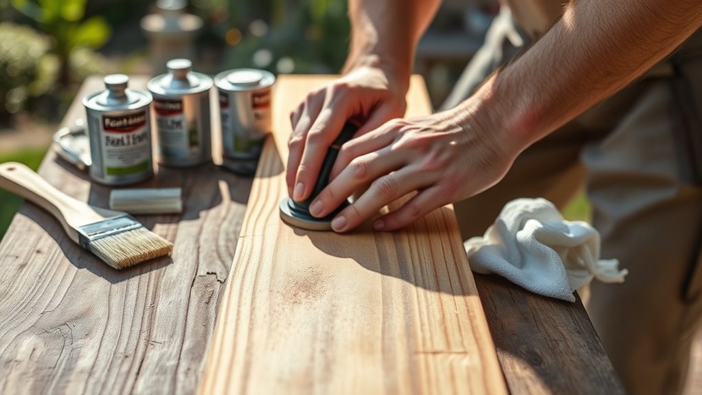 prepare wood thoroughly first