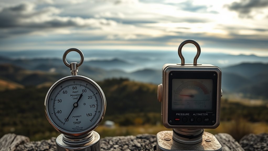 pressure changes affect altitude