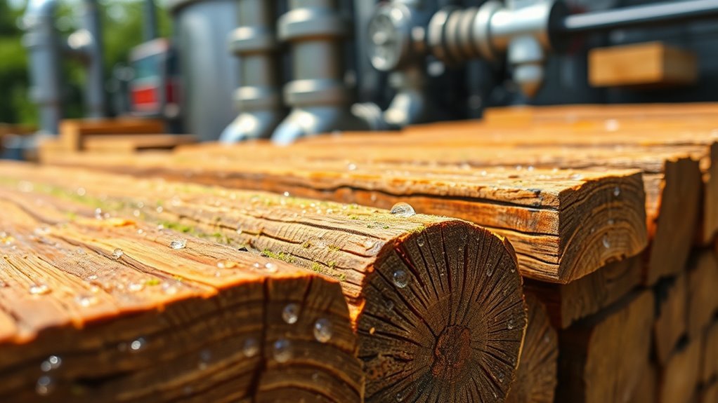 pressure treatment for weather resistance