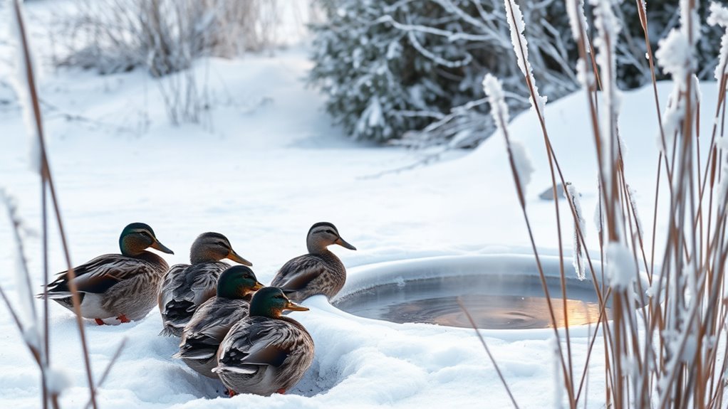 prevent water freezing in cold