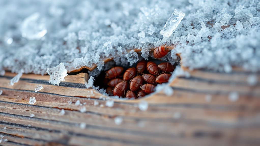 prolonged freezing kills bugs