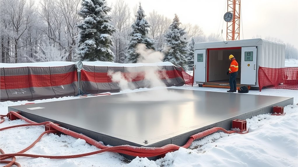 proper cold weather curing