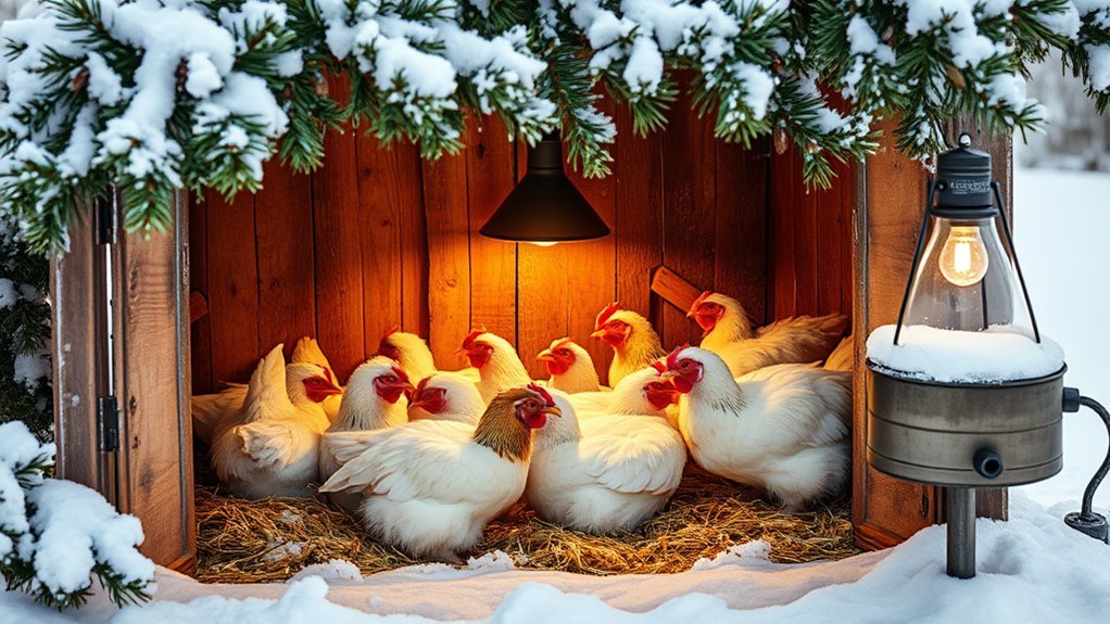 protect chickens from cold