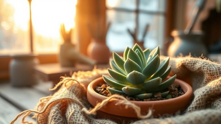 protect succulents from cold