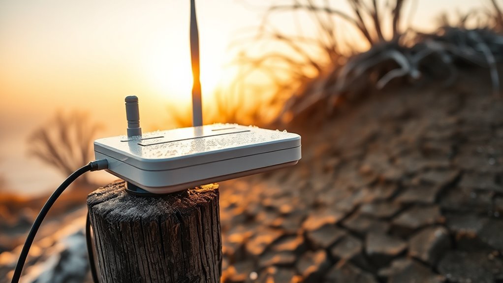 protect wifi from temperature extremes