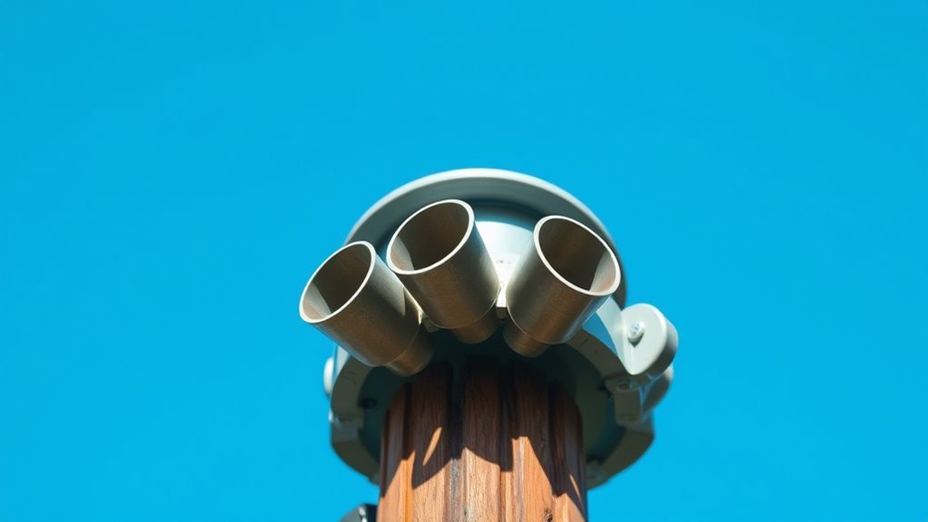 protects overhead electrical connections