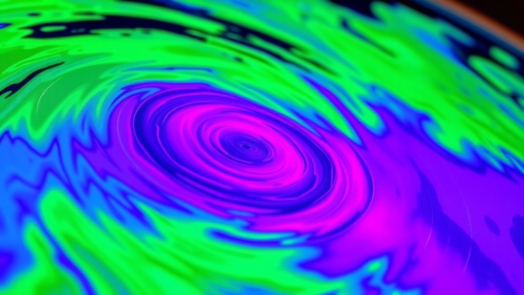 purple signals severe weather