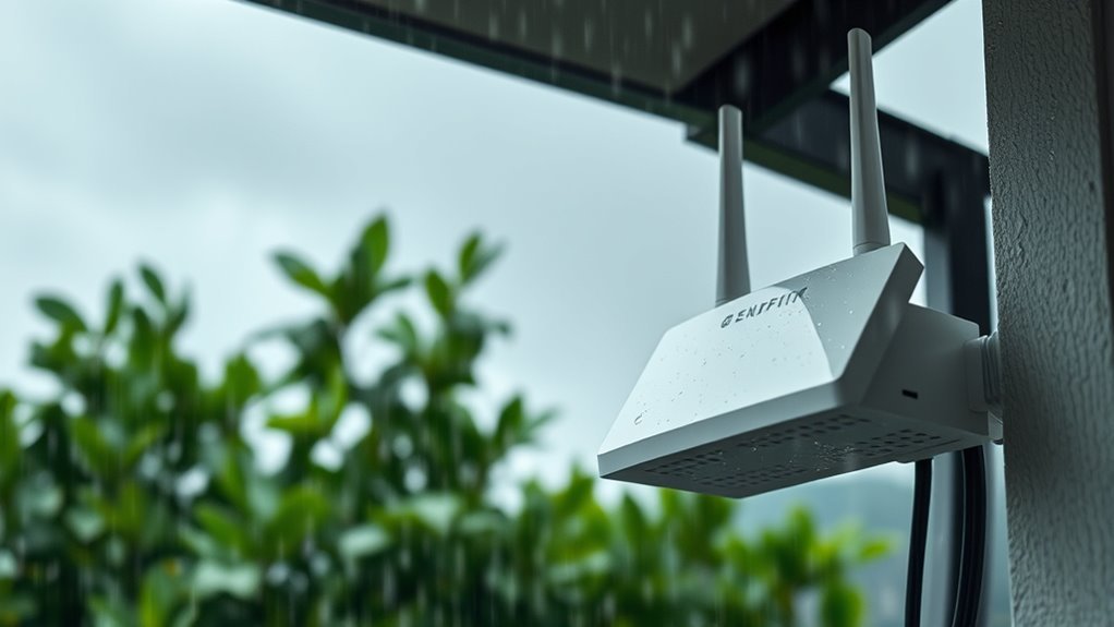 rain weakens outdoor wifi