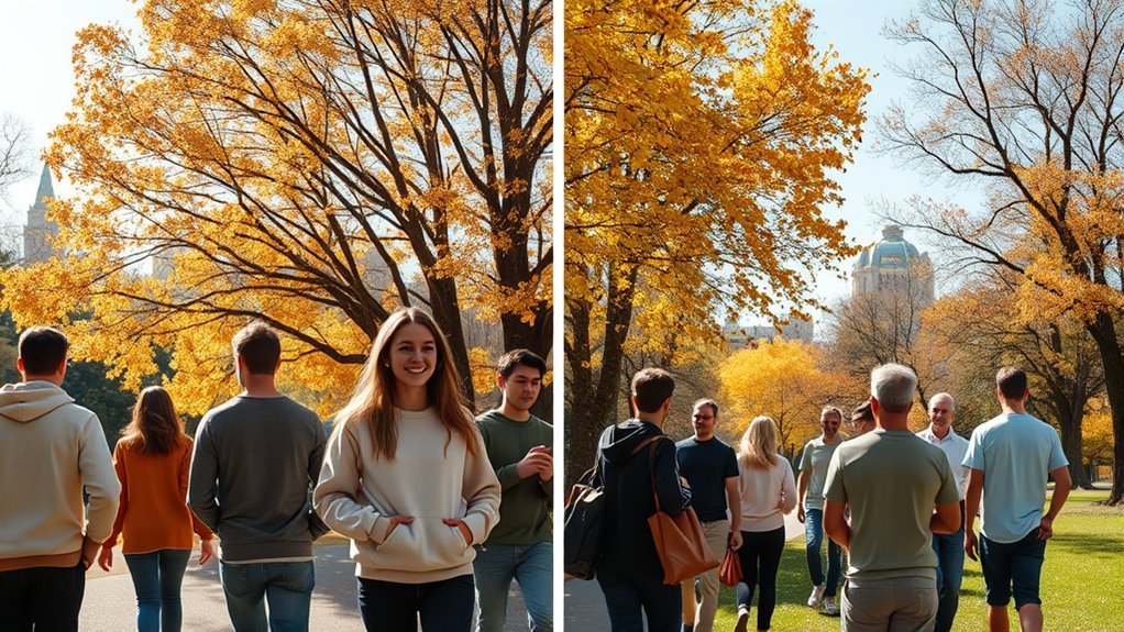 regional sweatshirt weather onset