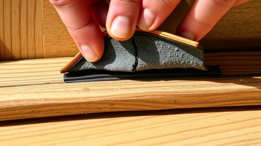 remove old weather stripping