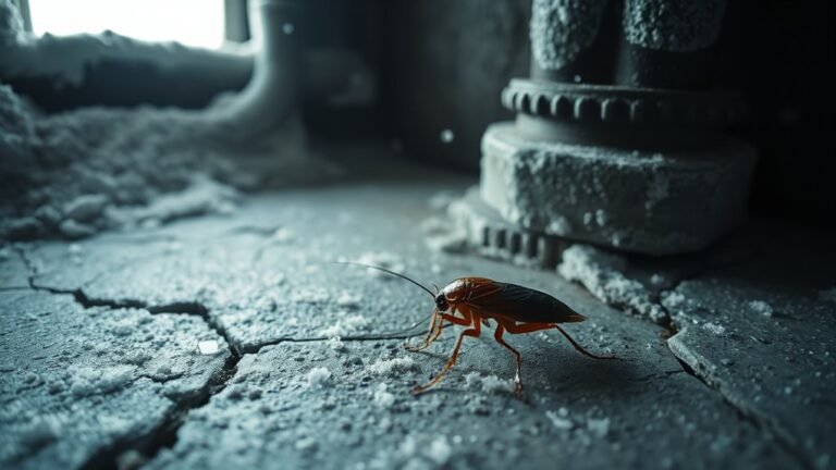 roaches cold weather survival