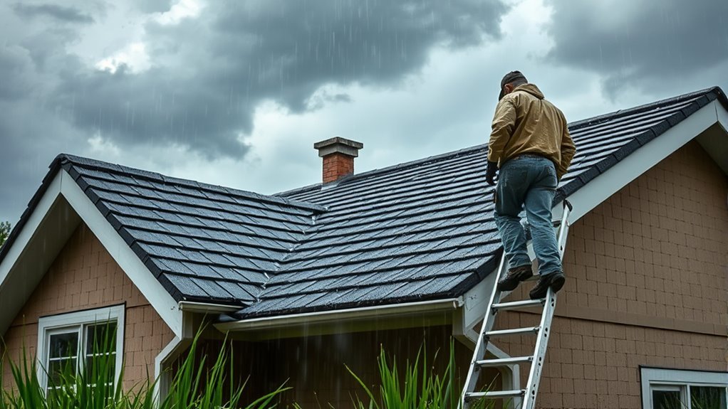roof maintenance in storms
