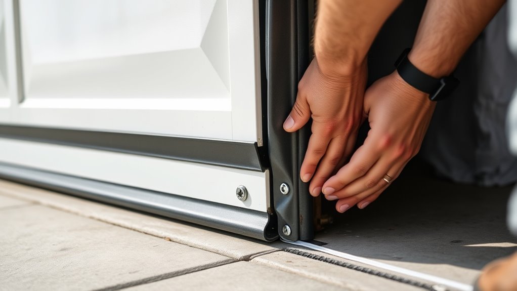 secure and test weather seal