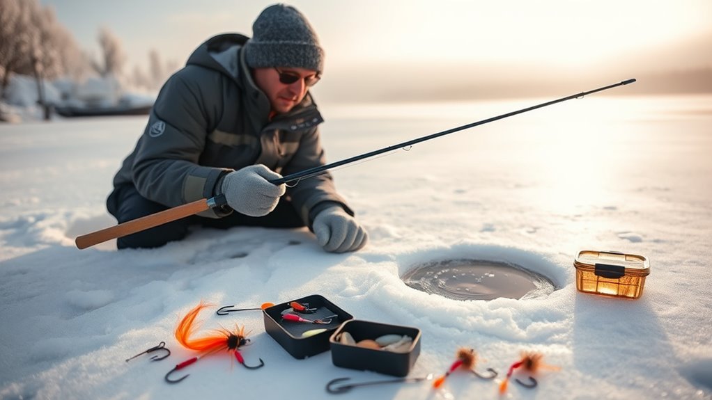 slow precise bait presentation