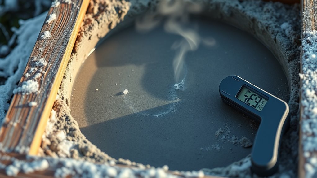 temperature guidelines for concrete