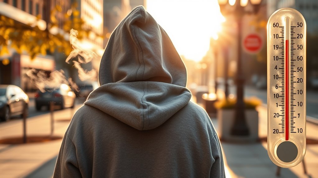 temperature wind humidity influence