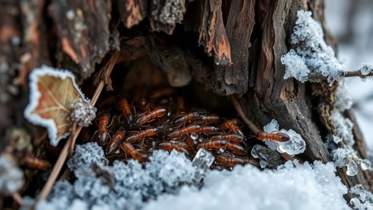 termites and cold weather