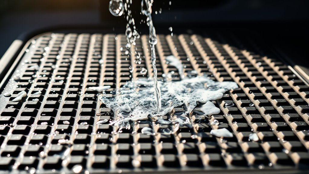 thoroughly rinse all debris