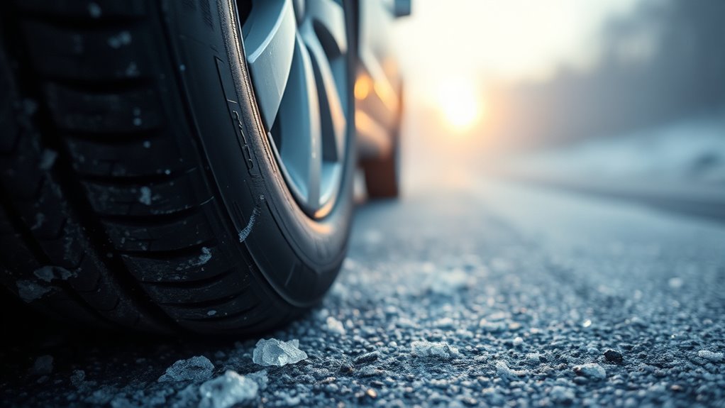 tire pressure decreases in cold