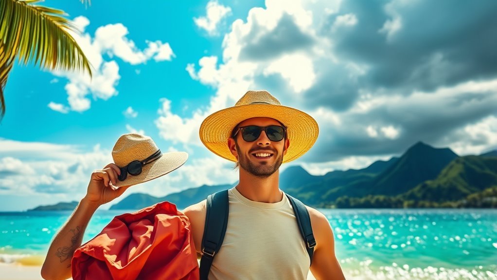 trade winds bring brief showers