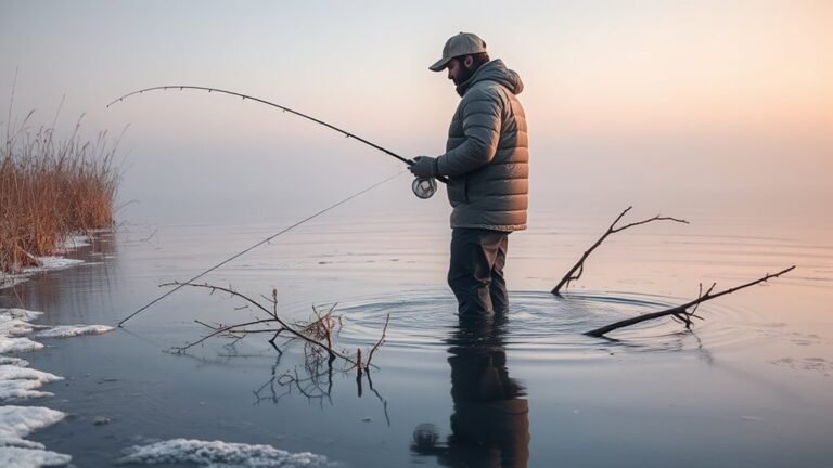 use winter bass fishing techniques