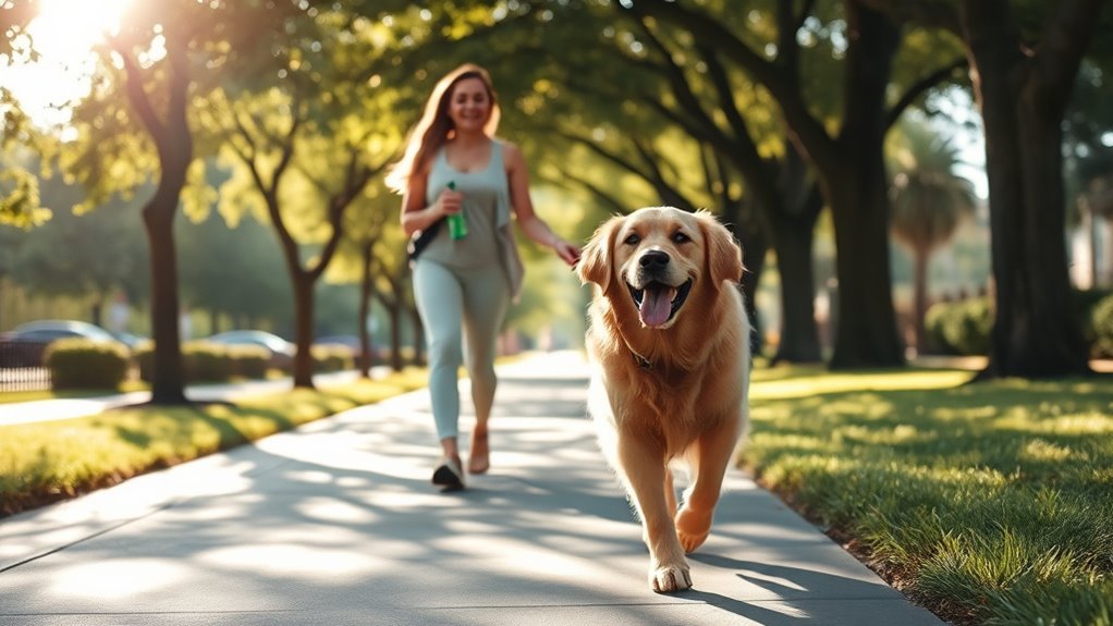 walk during cooler hours