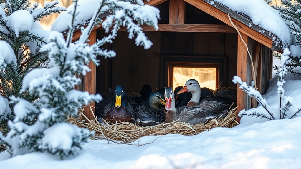 warm dry ventilated shelter