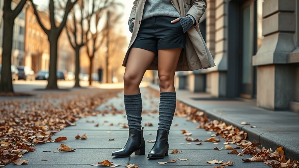 wearing shorts in 50 degrees