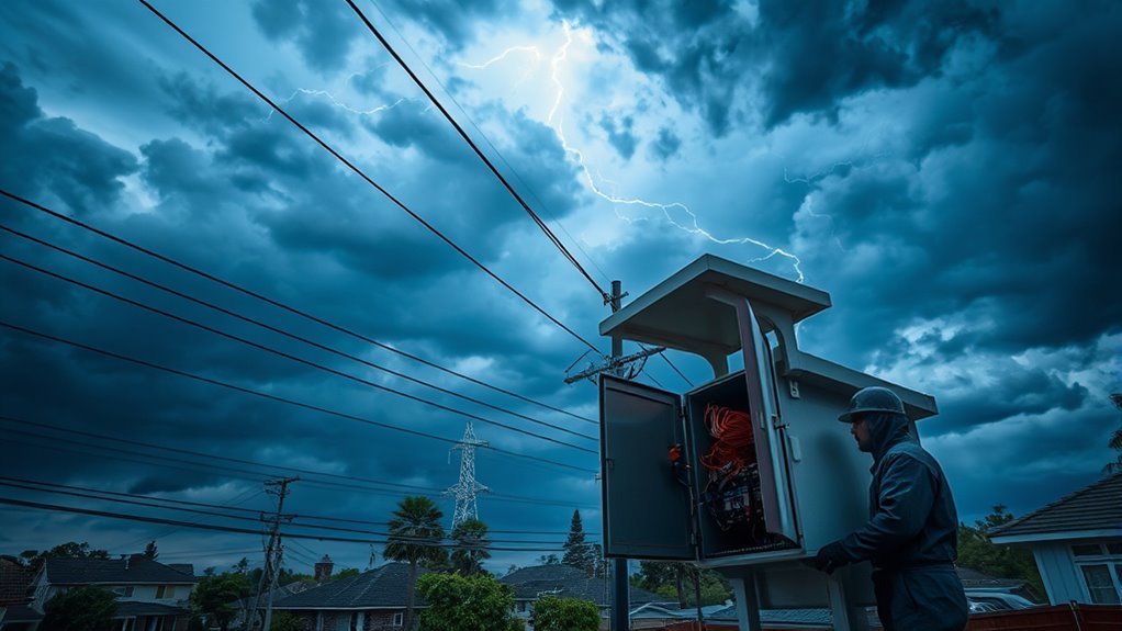 weather disrupts internet connectivity