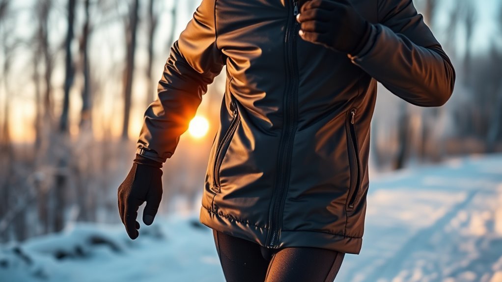 weather resistant running outerwear