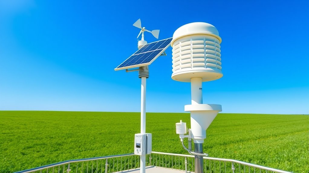 weather sensors and data transmission