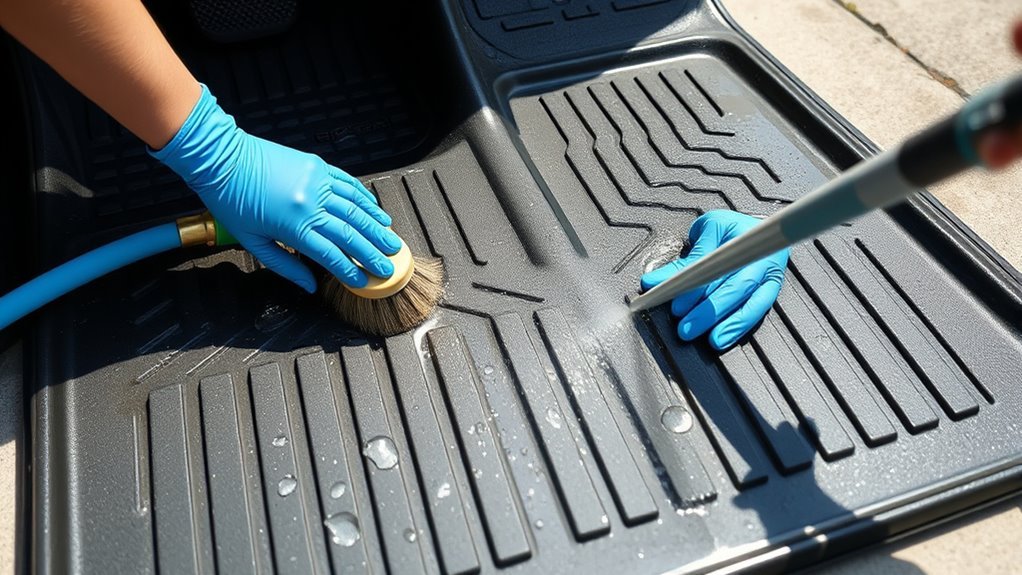 weathertech mat cleaning guide