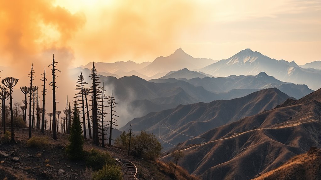 wildfires and earthquakes persist