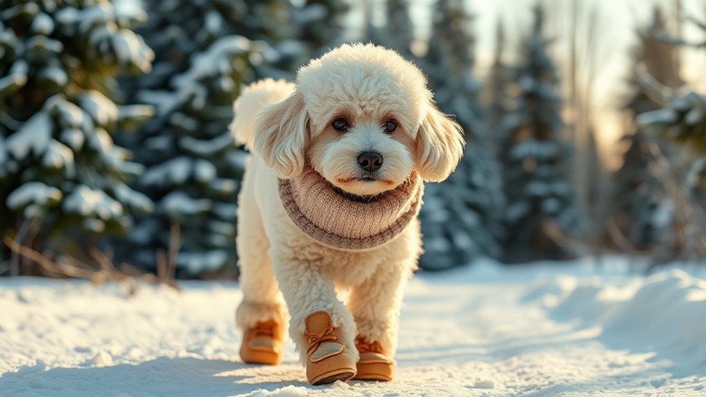 winter paw and nose protection