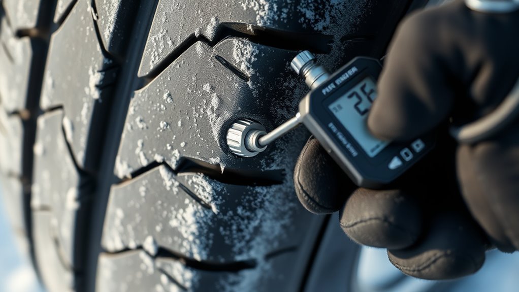 winter tire pressure fluctuations