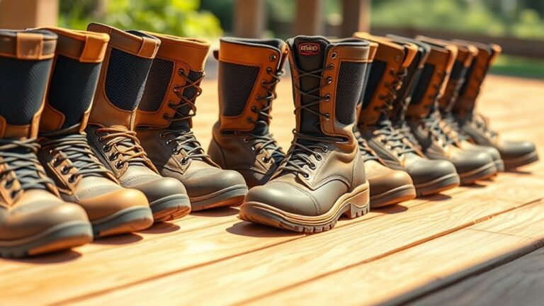 best hot weather work boots