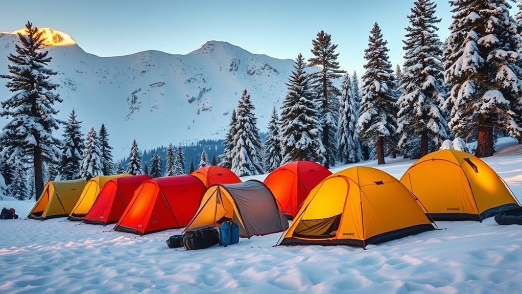 cold weather camping tents