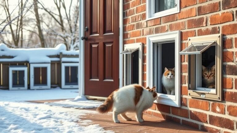 cold weather cat door options