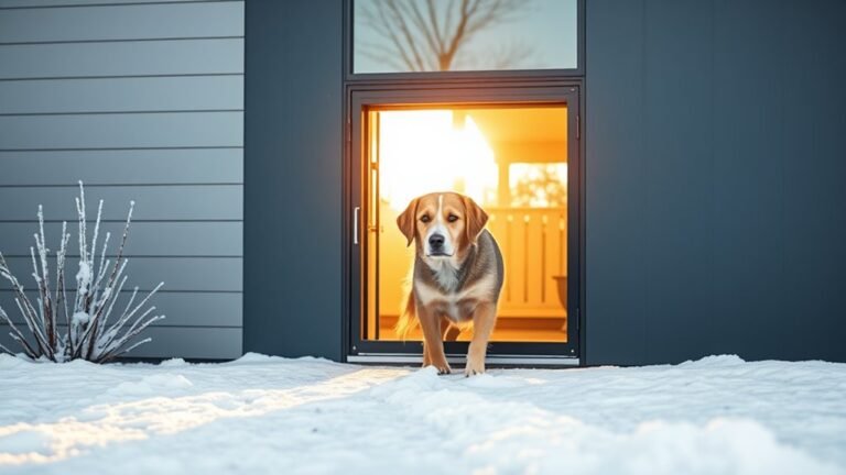 cold weather dog doors