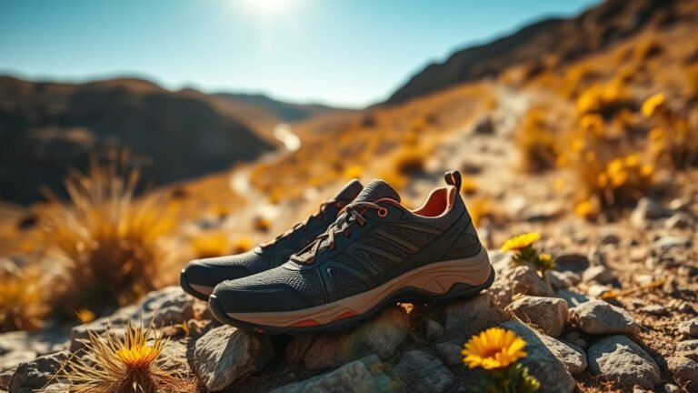hot weather hiking shoes